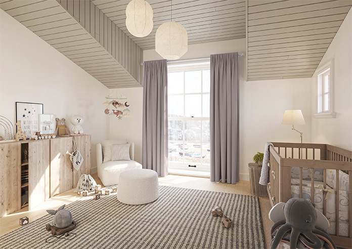 Carina, Raspberry - Made to Measure Curtains - Image 8